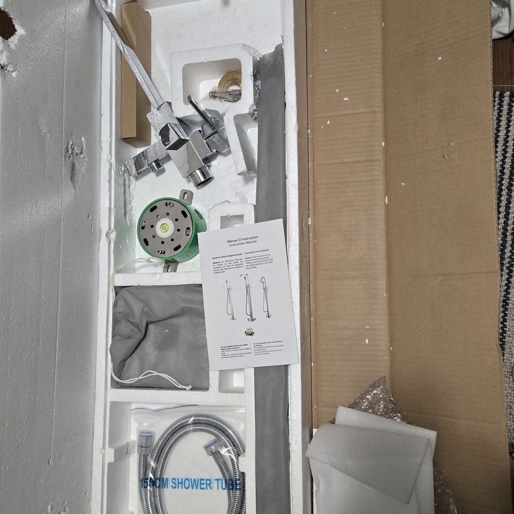 New In Box, Freestanding Shower Fixture - Picture 5 of 5